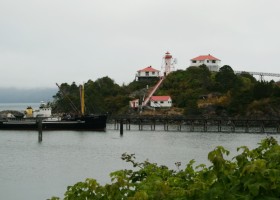 The guests made their way to Yuquot by the Uchuck III or by water taxi