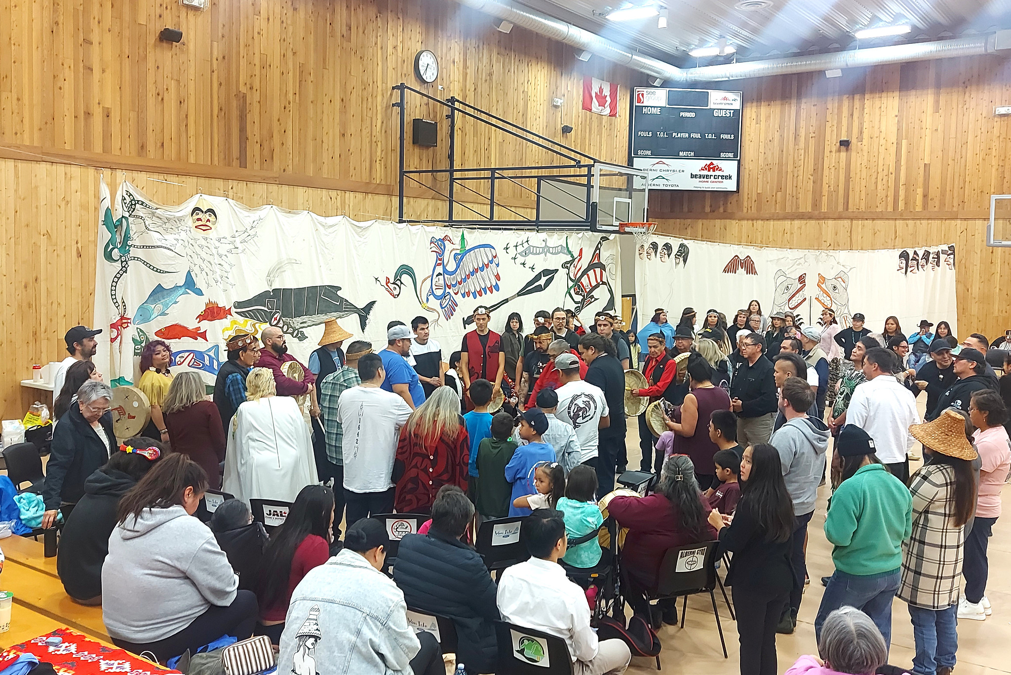 Salmon potlatch commits to protect migrating stocks as time ticks down for fish farms