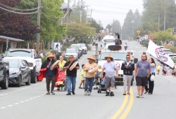 On Aug. 10 Tla-o-qui-aht members and allies made their way through the streets of Tofino for the annual TFN Days parade.