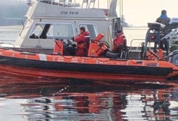 The Canadian Coast Guard responded, as did the Coastal Nations Coast Guard Auxiliary and other vessels in the area. (Submitted photo)