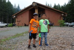 The House of Unity is located in the Mowachaht Muchalaht First Nation's reserve community of Tsaxana, near Gold River, B.C.
