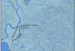 The 2.8-kilometre bypass road serves as an alternative route to the existing road that runs near the shore of Nitinaht Lake.