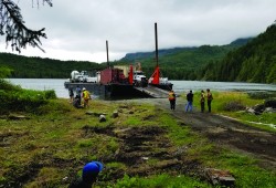 After every house in the village of Ethlateese was deemed unliveable, a government program helped to build eight homes in 2020. (Photo submitted by Uchucklesaht Tride )