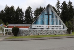 Port Alberni's United Church has been holding gatherings with members and former residential school students to discuss reconciliation. (Denise Titian photo)