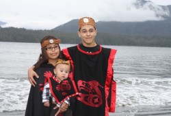 Ahousaht resident Richard Amos, pictured here during his wedding in 2016, went missing after he took a canoe south of Flores Island July 22. This picture is being published with permission from his mother in law. 