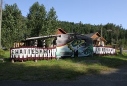 With approximately 100 residents, the Ehattesaht/Chinehkint First Nation's main village of Ehatis is located next to Zeballos, on the other side of the river. (Eric Plummer photo)