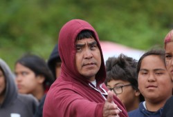 John Amos, who is the Mowachaht/Muchalaht First Nation's youth coordinator, took part in the organization of the Northern Region Games.