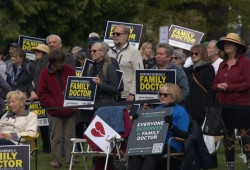 Approximately one fifth of B.C. residents don’t have a family doctor, a shortcoming in the public health system that has created what many see as a widespread crisis. (BC Health Care Matters photo)