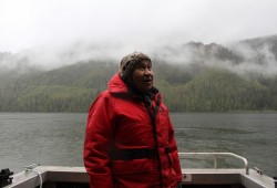 Ray Williams is one of the few people with knowledge of the stone fish traps. Thirty years ago he served as a guide for Marshall’s extensive surveys in the area.