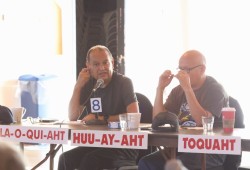 “We need to continue to keep it closed. We need to hold the line. We can’t say it’s recovered yet because herring is just starting to show up in our territory,” says Tla-o-qui-aht fisheries manager Andrew Jackson .