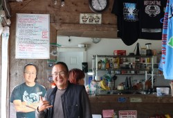 Carl Edgar is celebrating his 51st year as a water taxi operator for the West Coast Trail. He built the Crab Shack with the help of his son Leon in 2013.