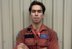 Jacob Potter, 23, has been with the Alberni Valley wildfire fighting team since the summer of 2021.