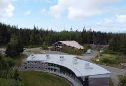 During the water boil advisory Bamfield residents were welcomed to get clean water from the Huu-ay-aht government office in Anacla, where the water system was not affected. (Huu-ay-aht First Nations photo)