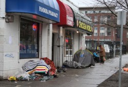  With Victoria’s shelters filled, the unhoused community faced extreme conditions during a cold snap in January.