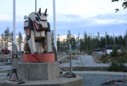 Ahousaht’s Flores Island village of Maaqtusiis has approximately 1,000 residents. (Eric Plummer photo)