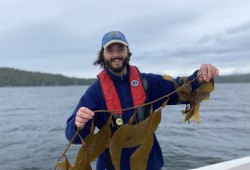 “We documented widespread shifts in species distributions, declines in critical habitats like kelp forests and eelgrass meadows, and cascading effects on food webs, fisheries, and species like marine mammals and birds,” says Sam Starko, a former UVic postdoctoral fellow and the lead author of the research. (Submitted photo)