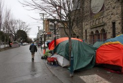 According to the 2023 Greater Victoria Point-in-Time Survey, almost half of the city's homeless Indigenous people were formerly in the foster care system. (Eric Plummer photo)