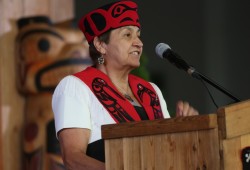 Joan Phillip of the Penticton Indian Band was recently elected MLA for Vancouver-Mount Pleasant.