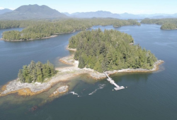 Keith Island, known as Kakmakimilh to the Tseshaht, is among the cluster of land formations in Barkley Sound. (Submitted photo)