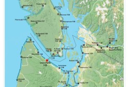Navigating the highway of their ancestors, the Hesquiaht First Nation’s crew of eight expects to land on the shores of the Elwha Klallam Tribe on the north coast of the Olympic Peninsula in Washington, U.S.A. on July 31. They are travelling from the farthest distance to join thousands of paddlers and over 100 tribal canoe families from across the Pacific Northwest for the region’s biggest Indigenous event of the year.