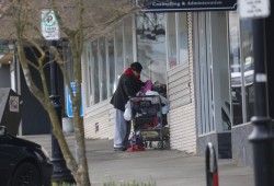 Port Alberni also saw an increase in homelessness this year, according to the PiT Count. There are 180 people experiencing homelessness compared to 163 in 2023. Almost half of that number are Indigenous people who make up only 15 percent of the city’s population. (Eric Plummer photo)