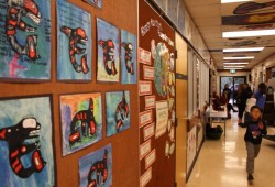 The Kyuquot Elementary Secondary School currently has 44 students.