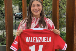 Valenzuela had made history last year. She was a member of the Canadian women’s rugby sevens squad that captured the silver medal at the 2024 Paris Olympics. (Submitted photo)