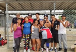 High Times won the Slo-pitch tournament on the final day of the games.