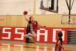 ADSS senior boys put on a show for the press during the Dec. 4 media day.