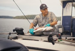 Lifelong fisherman Larry Johnson says that the health of Area 23 stocks is “attributed to our management of it, our stewardship of it, the people here that care about it within our territory.” (Olam Films photo)