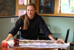 Tamara Summers is the vice president of business development for Rising Tide Boat Works. (Nora O’Malley photo)