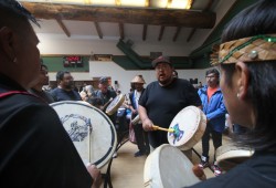 Other Nuu-chah-nulth nations attended the celebration as well, including a group from Tseshaht.