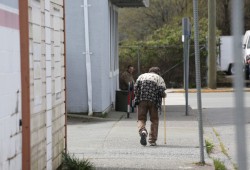 A ‘tidal wave’ of drug addiction has hit West Coast First Nations, forcing front-line workers to focus on keeping people alive. Pictured is the safe injection site on Third Avenue in Port Alberni. (Eric Plummer photo)