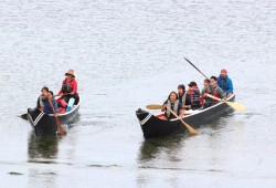 Ahousaht has a small crew heading to Nisqually because families are afraid of crossing the border. 