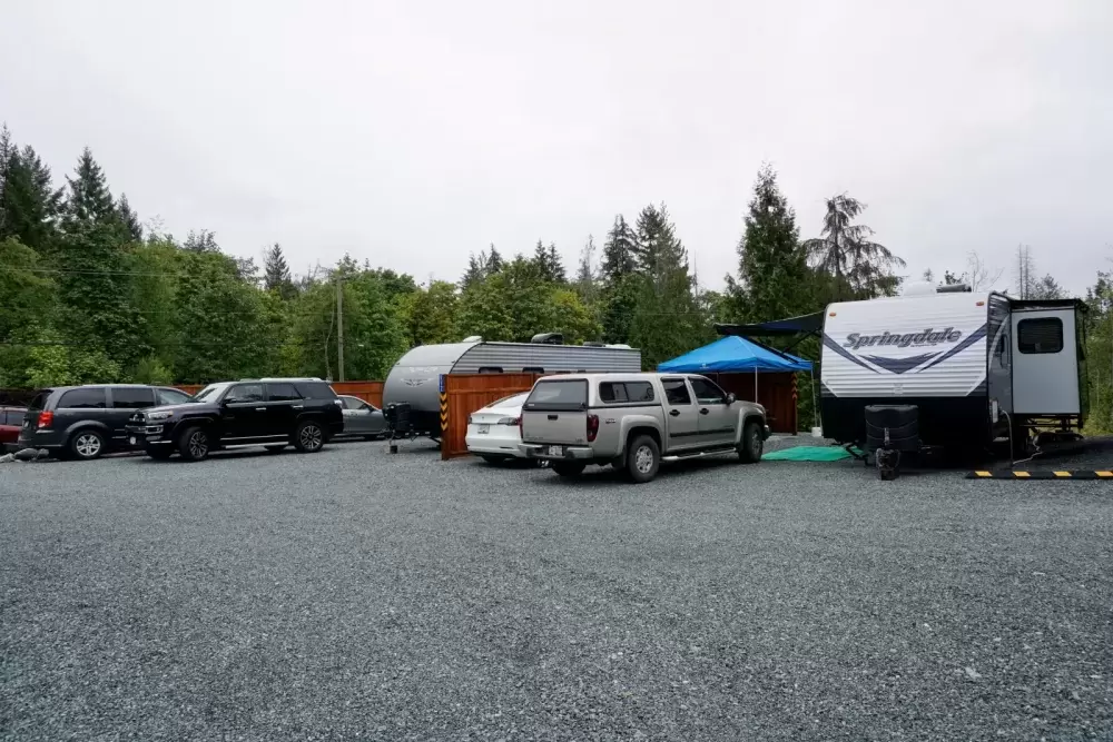 Chims Guesthouse, located at 6890 Pacific Rim Hwy., will have four fully serviced RV sites available for bookings starting next month. (Karly Blats photo)