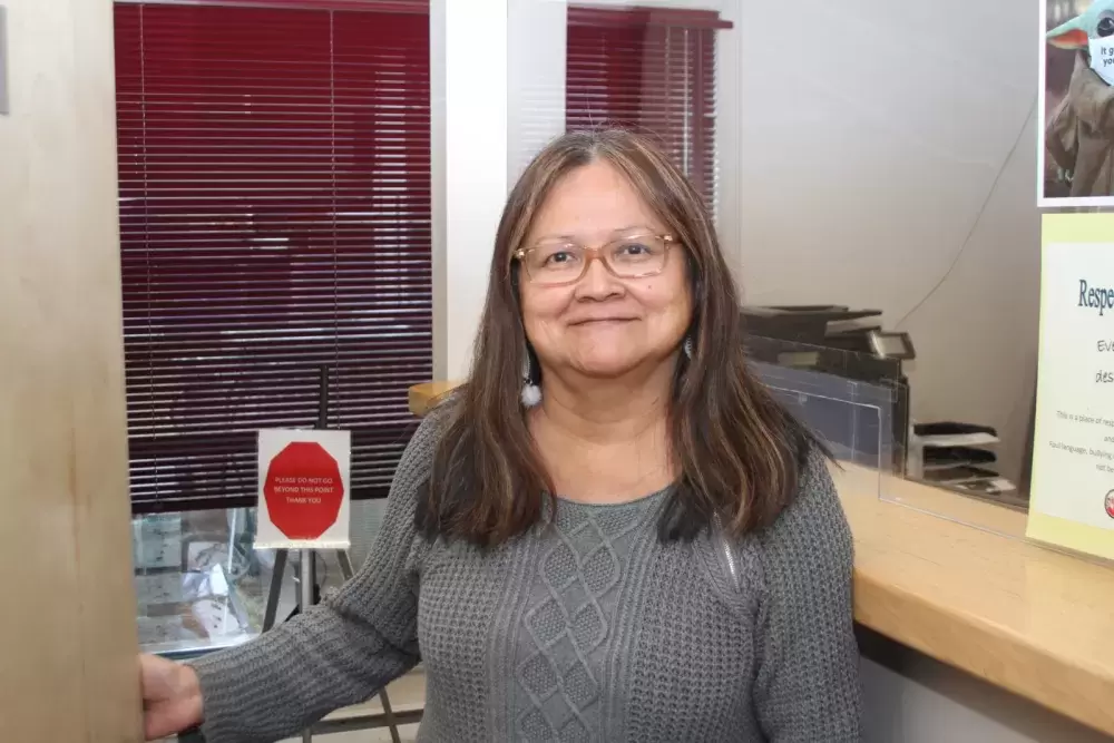 Rosie Marsden served as the NTC’s Indian registry administrator for 29 years, moving on from the job on Feb. 4, 2022. (Eric Plummer photo)