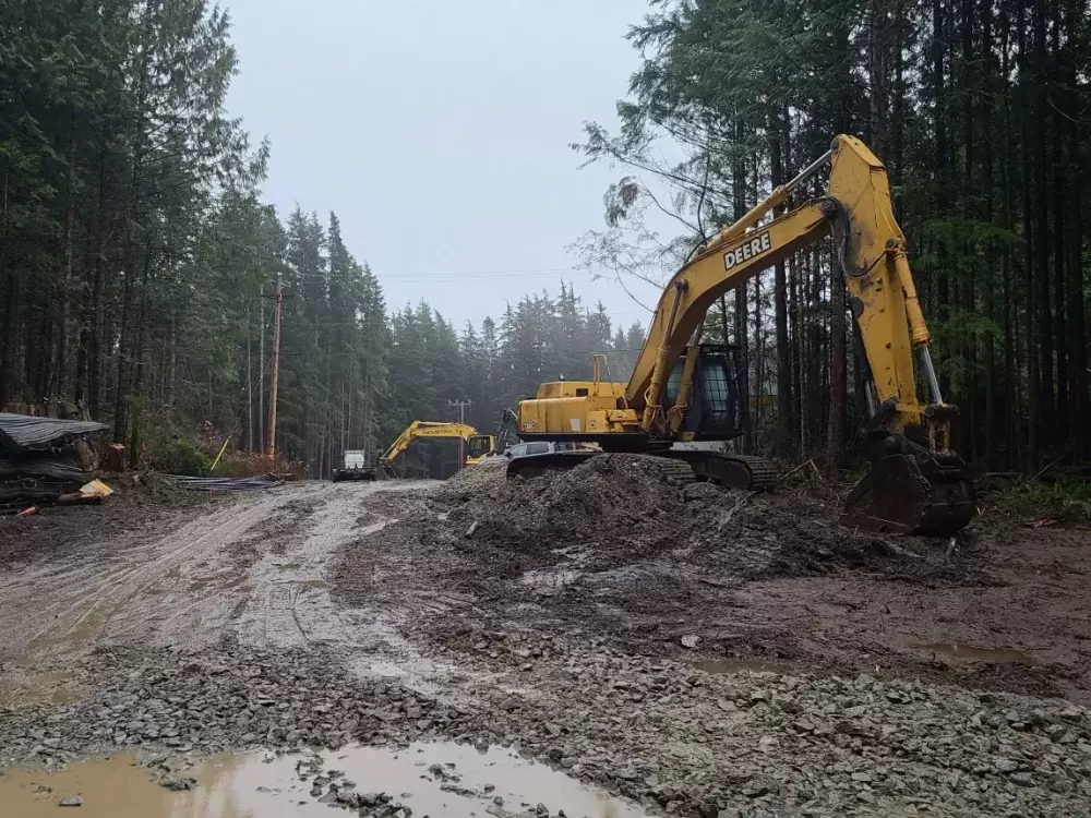 Work on an $8-million wastewater project for Bamfield has begun. Some residences still deposit raw sewage into the inlet, but co-operation between the Huu-ay-aht First Nations and universities is clearing the path for the long awaited facility. (Huu-ay-aht First Nations photo)