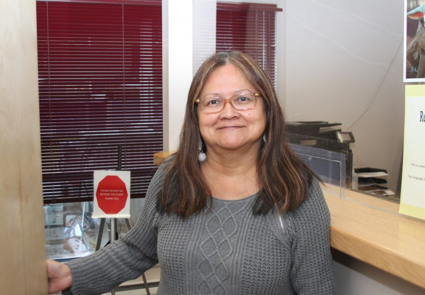 Rosie Marsden served as the NTC’s Indian registry administrator for 29 years, moving on from the job on Feb. 4, 2022. (Eric Plummer photo)