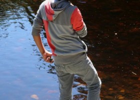 Time alone by the creek