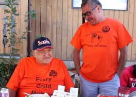 Corbett George came from Seattle and Jack Little