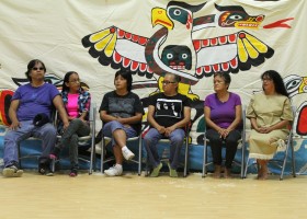 Tyee Ehattesaht and family