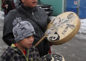 The generations sing together for the future