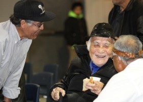 Wally Samuel, Stanley Sam and Cliff Atleo