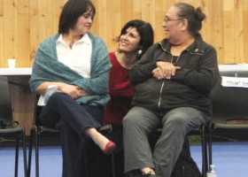 Shelley Chester, Dr. Andrea Walsh, and Georgina Cootes