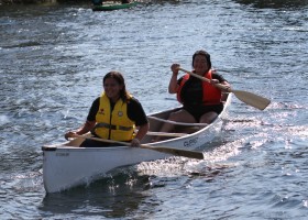 Canoe races: F