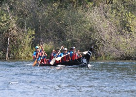 Canoe races: B