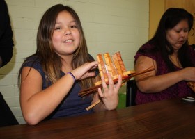 Cedar weaving