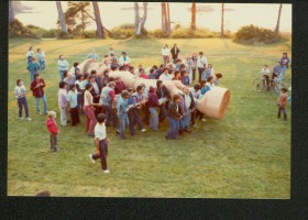 A heavy load. Cedar Man at Tin Wis