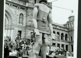 Cedar Man is raised in Victoria