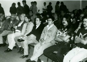 Howard Tom, Lawrence Jack, Shawn Atleo, Bruce Frank, Bill Keitlah, James Swan